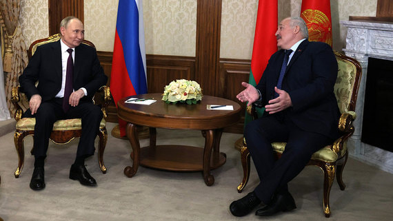 Путин и Лукашенко начали переговоры в Минске