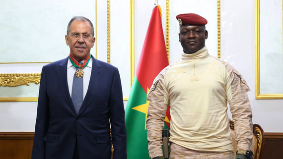 Лавров получил высшую госнаграду Буркина-Фасо