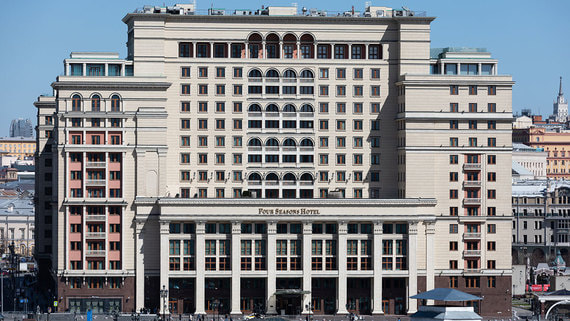 5-звездочный отель Four Seasons рядом с Кремлем перешел в собственность государства