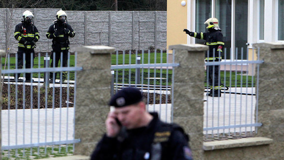 В Чехии сообщили о взрыве боеприпасов на военном полигоне Либава