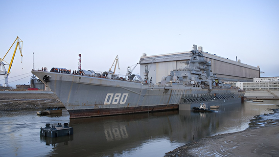 ТАСС: крейсер «Адмирал Нахимов» передадут ВМФ в 2026 году