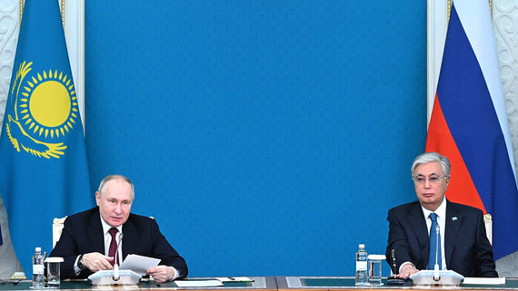 Путин и Токаев договорились наращивать взаимодействие по борьбе с терроризмом
