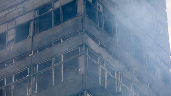 Во Фрязине вспыхнул пожар в сгоревшем 24 июня здании