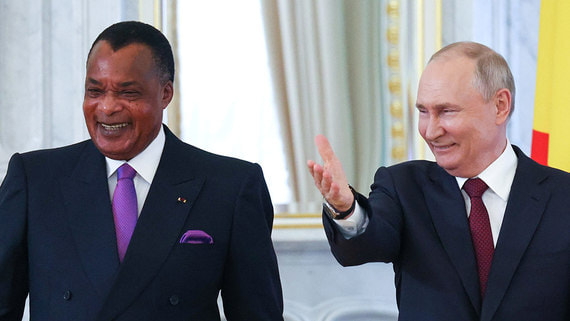 Путин проведет переговоры с президентом Конго 27 июня