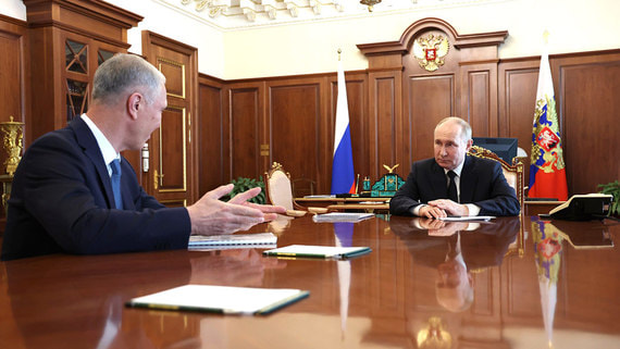 Сальдо доложил Путину о мерах по компенсации ресурсов Каховской ГЭС