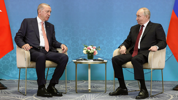 Владимир Путин провел переговоры с Реджепом Тайипом Эрдоганом