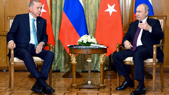 Песков: Путин обсудит с Эрдоганом ситуацию в Сирии
