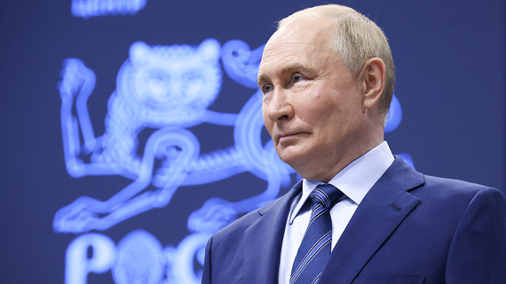 Владимир Путин приехал на закрытие выставки «Россия»