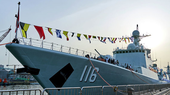 ВМС Китая примут участие в торжественных мероприятиях ко Дню ВМФ России