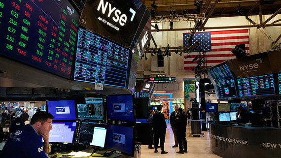 Американские фондовые рынки открылись падением
