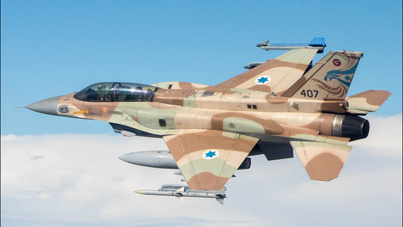Четыре самолета ВВС Израиля вторглись в воздушное пространство Ливана