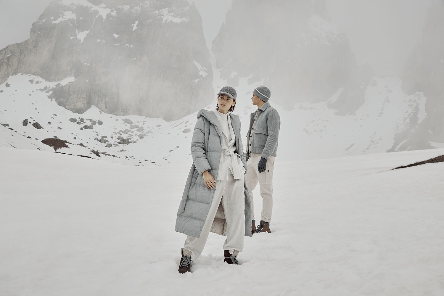 Образы из коллекций Peserico сезона FW24-25 