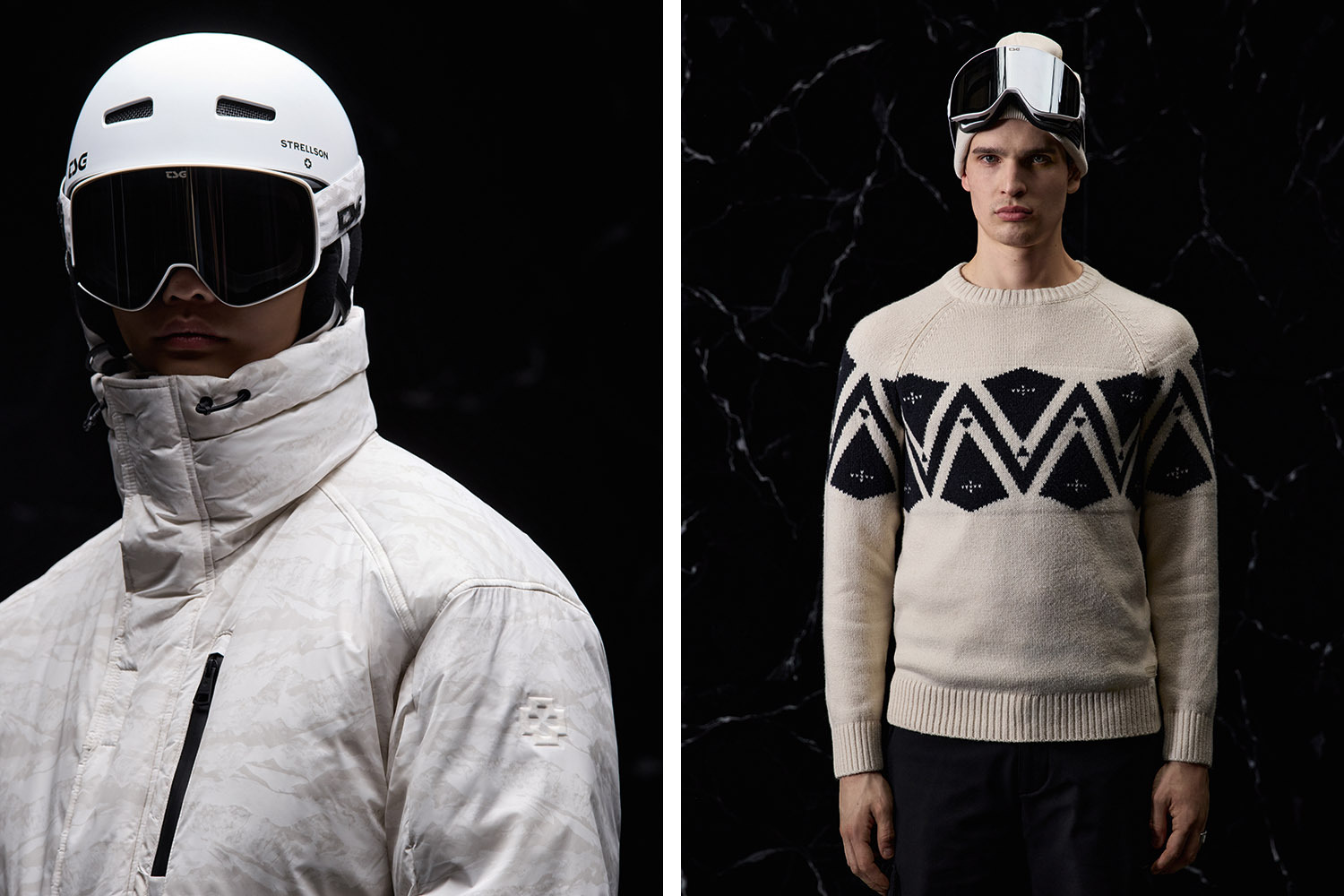 Образы из первой коллекции Ski &amp; Snowboard Capsule