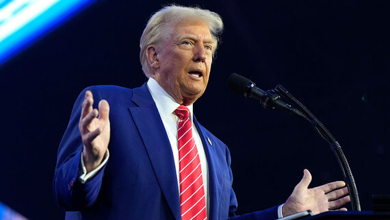 Bloomberg: Трамп процитировал Путина в речи о завершении конфликта на Украине