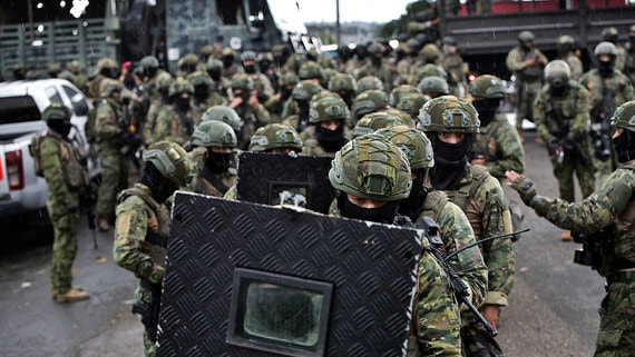 Крупнейшие банды Эквадора подняли вооруженный бунт по всей стране