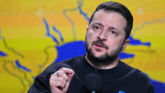 Зеленский заявил, что выступает против прекращения боевых действий с Россией