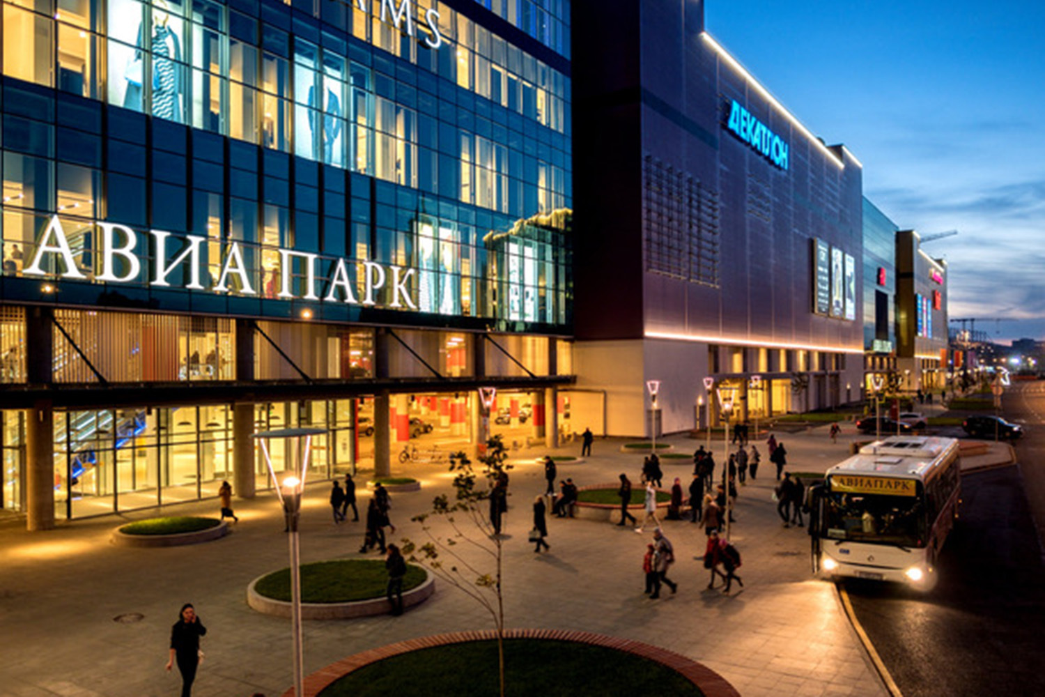 Протяженность «Авиапарка» составляет 10 км