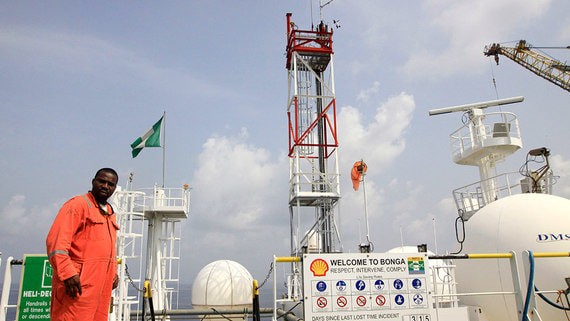 Shell прекращает добычу нефти в Нигерии