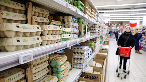 Минсельхоз сообщил о снижении оптовых цен на яйца третью неделю подряд