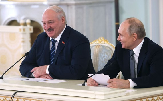 Путин назвал «энергичным» развитие отношений России и Белоруссии