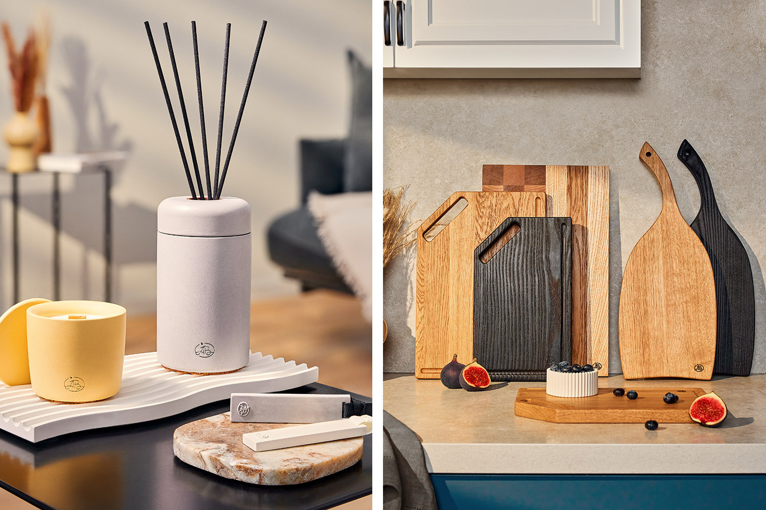 В ассортименте нового бренда – предметы интерьера, текстиль и посуда