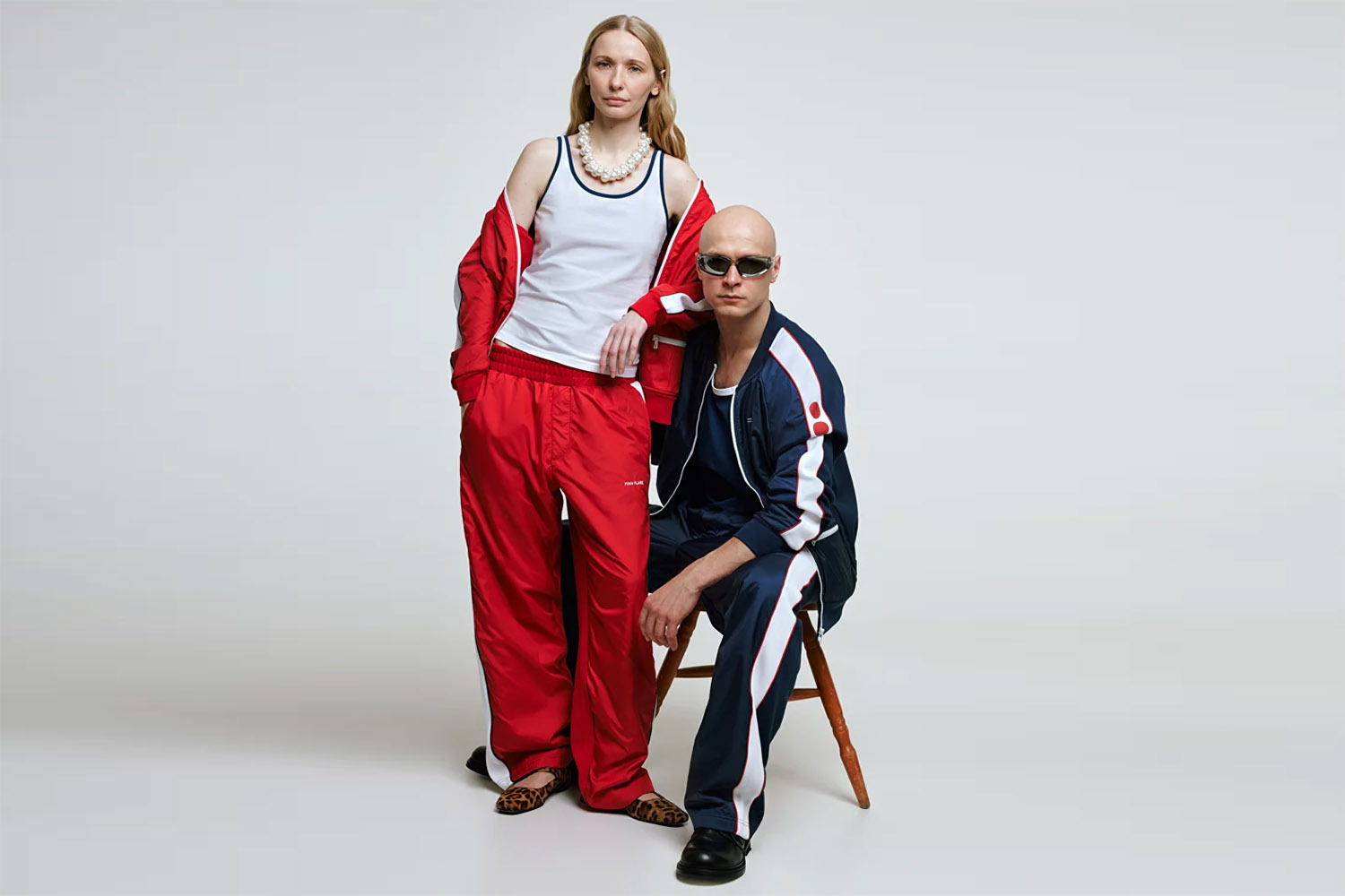 Героями ретроколлекции стали российские актеры Юра Борисов и его жена Анна Шевчук