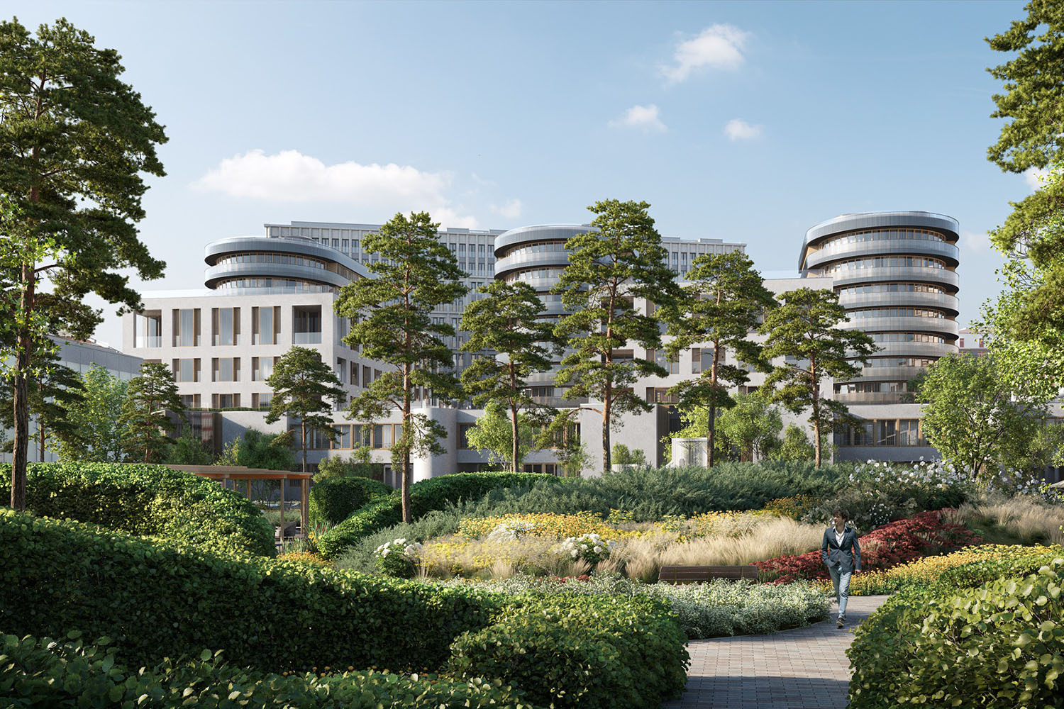 Клубный город-парк 'Фрунзенская набережная' – идеальный образец формата «элитный город»