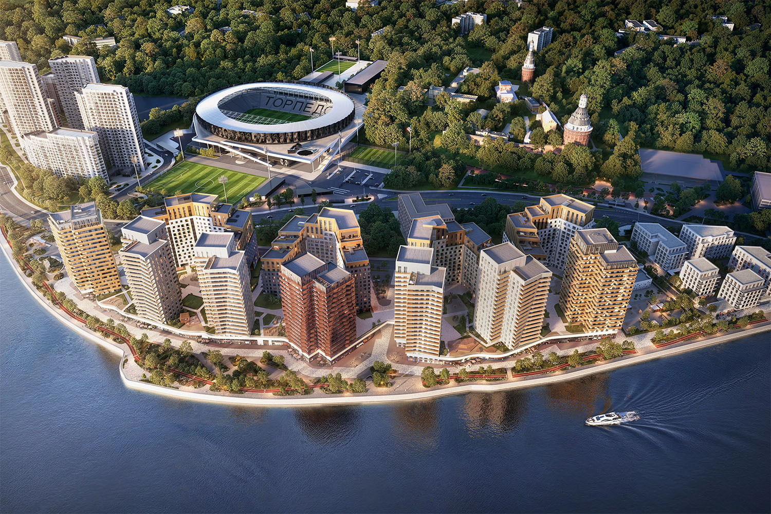 Завершить реконструкцию стадиона и благоустройство территории вокруг планируется в 2026 г.