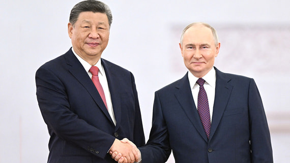 Переговоры Путина и Си в расширенном составе завершились
