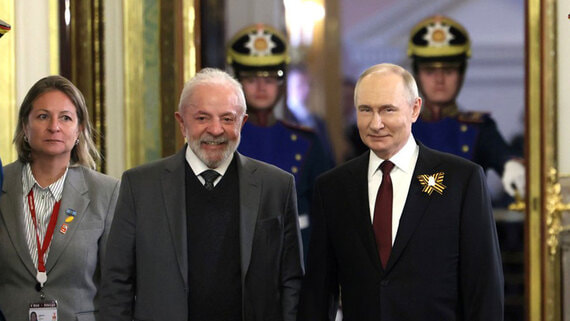 О чем говорили президенты России и Бразилии на встрече в Кремле