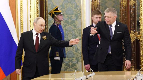 Владимир Путин провел переговоры с лидерами Сербии и Словакии