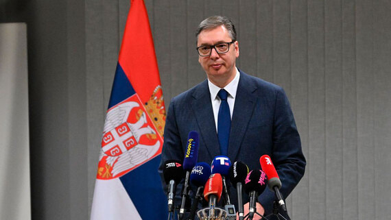 Вучич приехал на Украину впервые за 12 лет