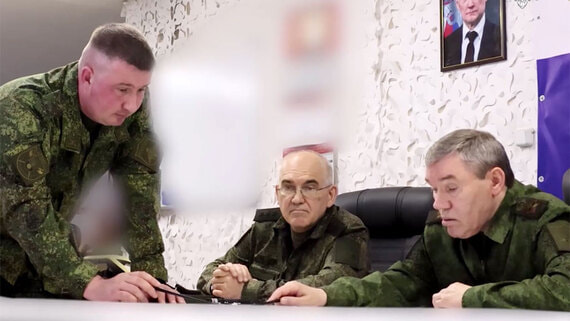 Герасимов проверил ход выполнения боевых задач на красноармейском направлении
