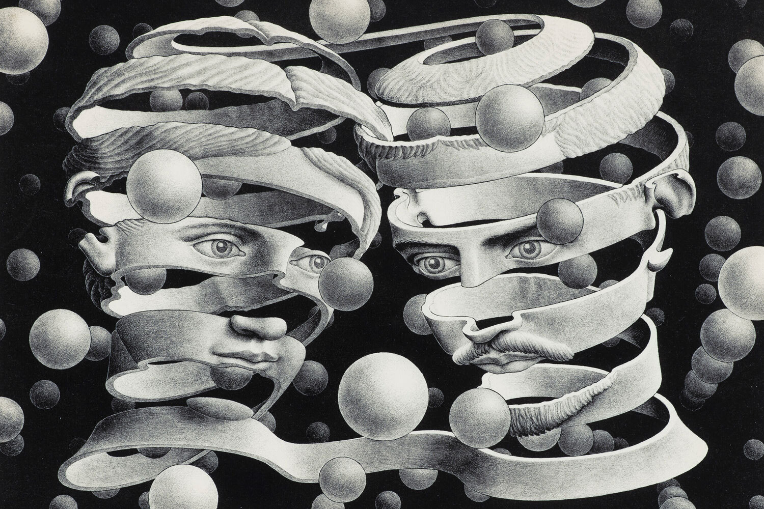 Сюрреализм Эшера и дамы, приятные во всех отношениях