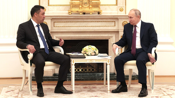 Переговоры Путина и Жапарова стартовали в Кремле