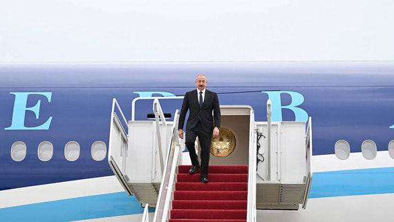 Алиев прибыл с рабочим визитом в США