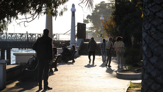 Пункт пропуска «Псоу» на границе с Абхазией возобновил работу