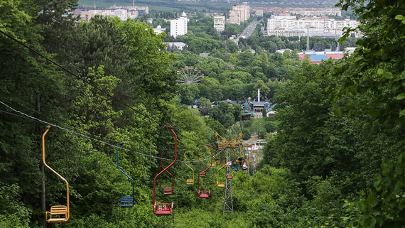 В Нальчике оборвалась канатная дорога