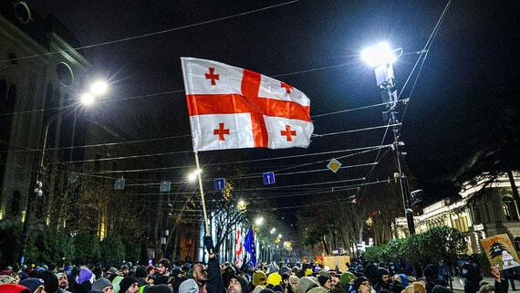 Правящая партия Грузии использовала в ролике кадры разрушенной Украины