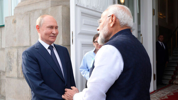 Путин и Моди встретятся в Нью-Дели до конца года