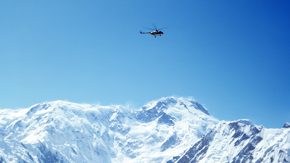 Операция по спасению Наговициной на пике Победы завершена