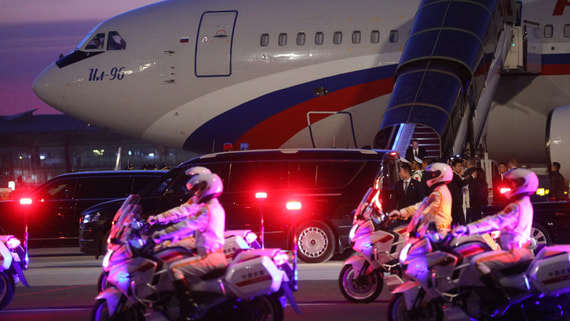 Владимир Путин прибыл в Китай с четырехдневным визитом