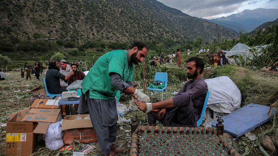 Число жертв землетрясения в Афганистане превысило 2200 человек