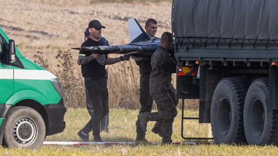 В МВД Польши заявили об обнаружении обломков 14 беспилотников