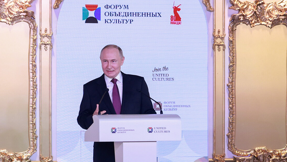 Путин рассчитывает на увеличение роли культуры в борьбе с русофобией