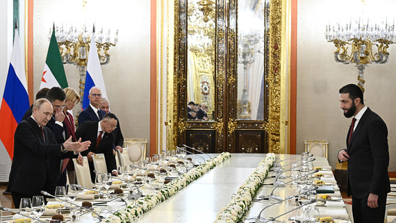 Что означает первая встреча Владимира Путина с Ахмедом аш-Шараа в Москве