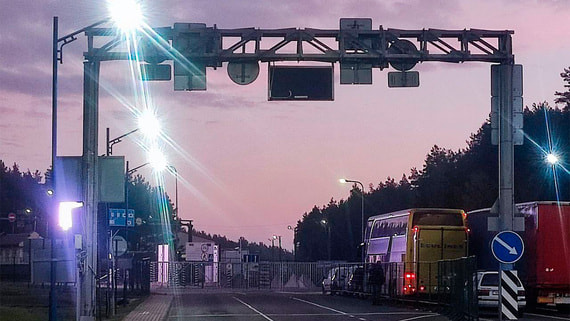 Литва закрыла движение на двух пунктах пропуска на границе с Белоруссией