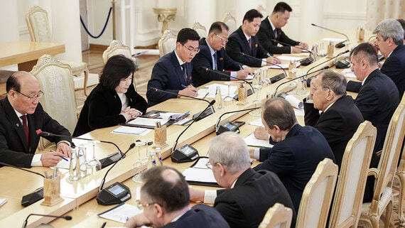 МИД РФ оценил переговоры с министром иностранных дел КНДР