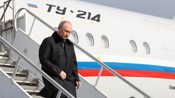 Владимир Путин прибыл в Самару во второй раз за два месяца