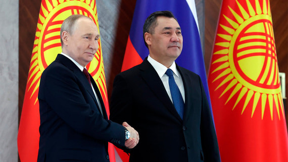 Путин и Жапаров подписали заявление об укреплении союзничества.